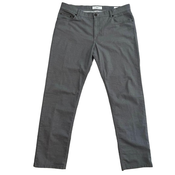 BRAX Feel Good Cooper Fancy Regular Fit Pants, Cement Gray 38/32 - Picture 1 of 9